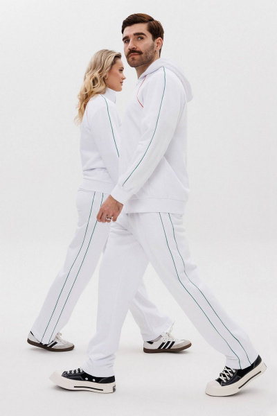 Спортивный костюм брюки и джемпер классический стиль GO F3082/01-01. 164-170 - фото 7