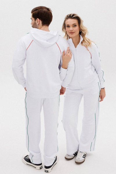 Спортивный костюм брюки и джемпер классический стиль GO F3082/01-01. 164-170 - фото 6