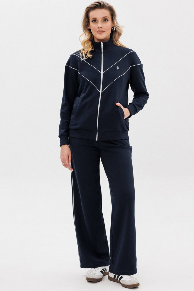 Костюм из трикотажа с брюками и джемпером спортивный GO F3125/20-04. 170-176 - фото 7
