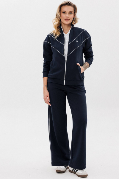 Костюм из трикотажа с брюками и джемпером спортивный GO F3125/20-04. 170-176 - фото 5