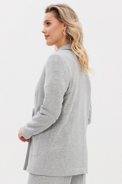 Стильный жакет в стиле smart casual из трикотажа GO F4078/50-04. 170-176 - фото 2