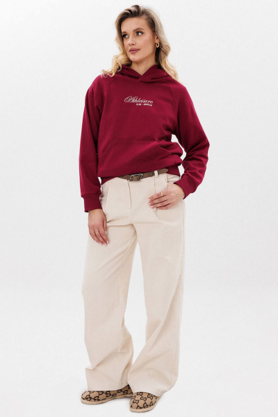 Худи-реглан с принтом, карманом и классическим кроем GO F4100а/12-01. 170-176 - фото 4