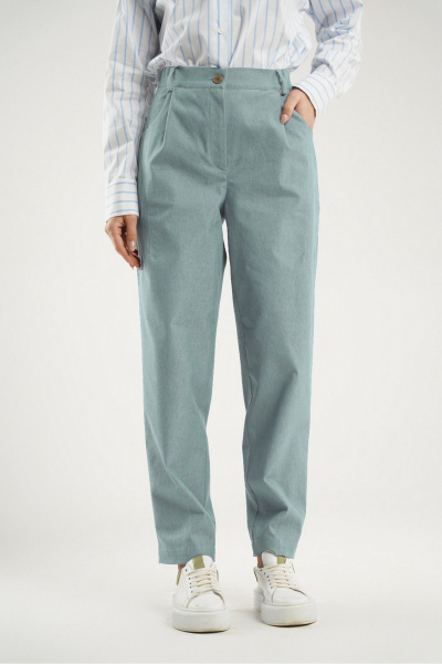 Зауженные джинсовые брюки Бананы с выточками Deesses 011 - фото 1