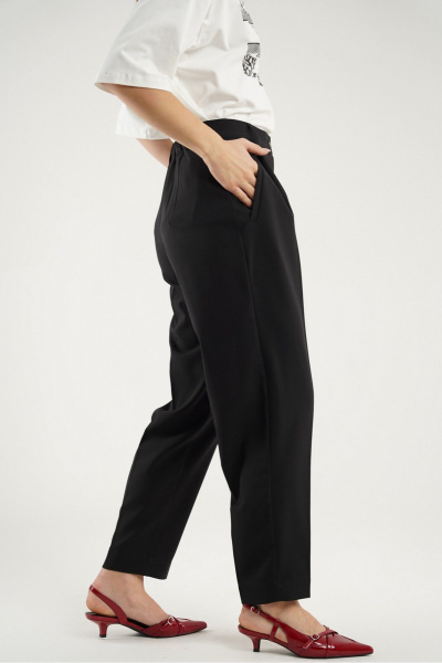 Классические брюки с складками и прорезными карманами Deesses 4329.1 - фото 3