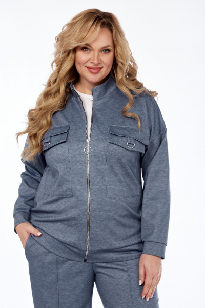 Брюки и джемпер свободный демисезонный комплект Элль-стиль 2357 - фото 8