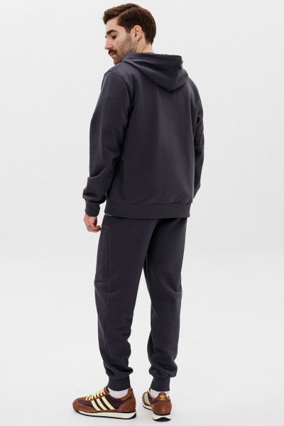 Брюки и худи спортивный костюм из хлопка с логотипом GO M3070/30-03. 182-188 - фото 2