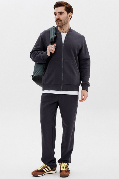 Брюки и джемпер спортивный костюм из хлопка с логотипом GO M3071/30-03. 176-182 - фото 8