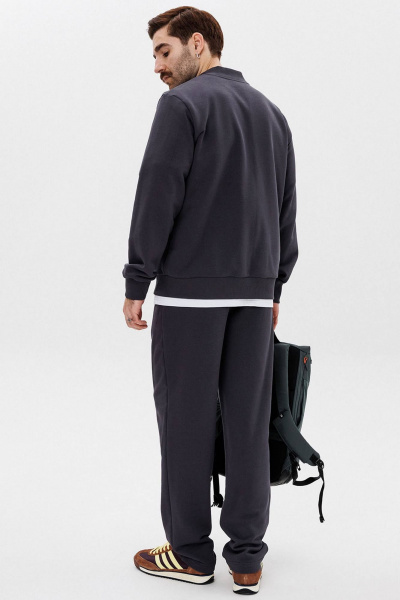 Брюки и джемпер спортивный костюм из хлопка с логотипом GO M3071/30-03. 176-182 - фото 6