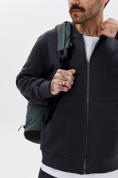 Брюки и джемпер спортивный костюм из хлопка с логотипом GO M3071/30-03. 176-182 - фото 4