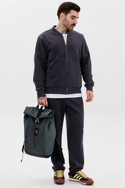 Брюки и джемпер спортивный костюм из хлопка с дизайном GO M3071/30-03. 182-188 - фото 7