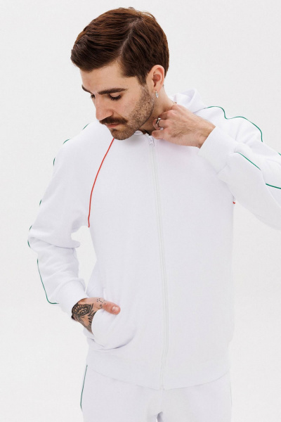 Брюки и худи спортивный костюм из хлопка с логотипом для команды GO M3081/01-01. 176-182 - фото 5