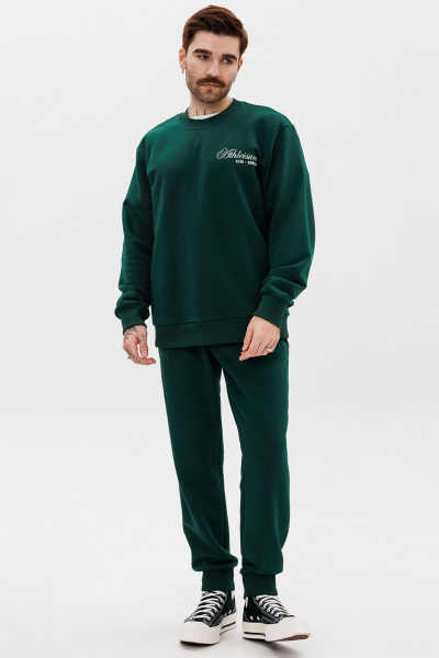 Спортивный костюм из хлопка с дизайнерской печатью GO M3107а/25-02. 182-188 - фото 8