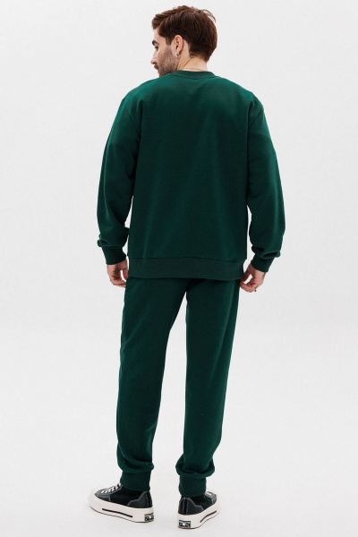 Спортивный костюм из хлопка с дизайнерской печатью GO M3107а/25-02. 182-188 - фото 3