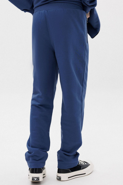 Демисезонный спортивный костюм из хлопка с металлическими молниями GO M3161/20-01. 176-182 - фото 7