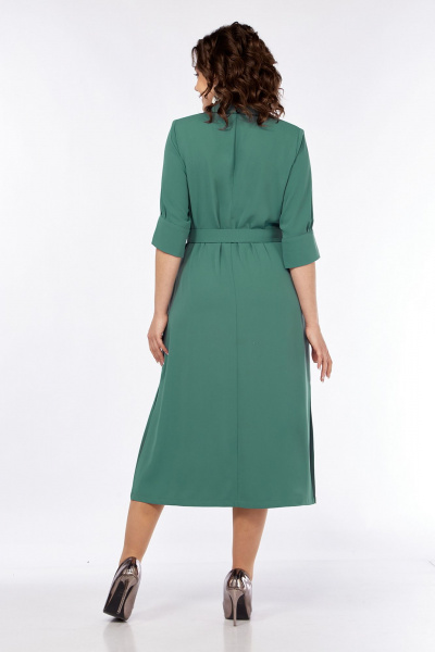 Платье в стиле Шанель с бусинами и фигурным низом Jurimex 3270-2 - фото 2