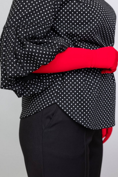 Джемпер мультиколор из трикотажа для повседневной носки Camelia 2459 2 - фото 3