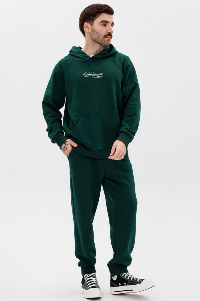 Спортивный костюм из хлопка с худи и брюками GO M3100а/25-02.182-188 - фото 3