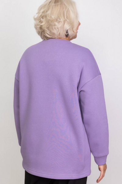 Джемпер женский хлопковый с карманами и начесом Camelia 2436 1 - фото 4