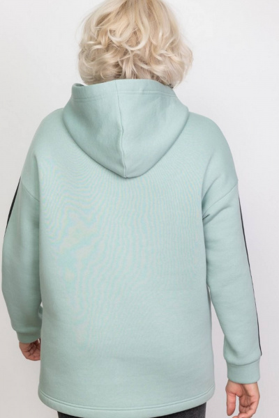 Джемпер женский приталенный с капюшоном и тесьмой Camelia 2434 2 - фото 5