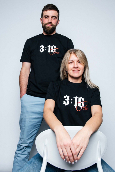 Черная хлопковая футболка мужская MariSt 22003 черный - фото 6