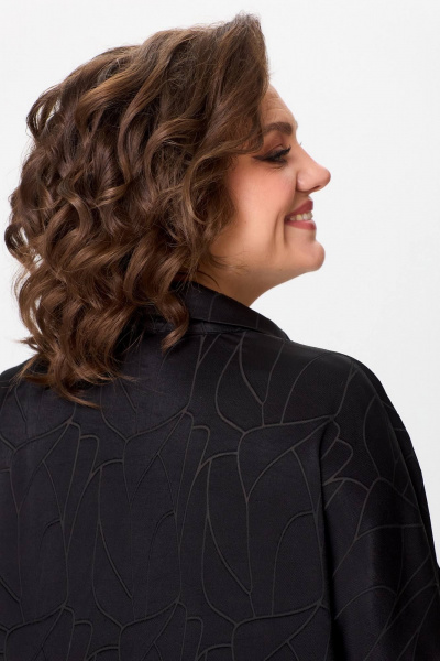 Костюм из ткани с рисунком в нарядном стиле Koketka i K 1246 - фото 5