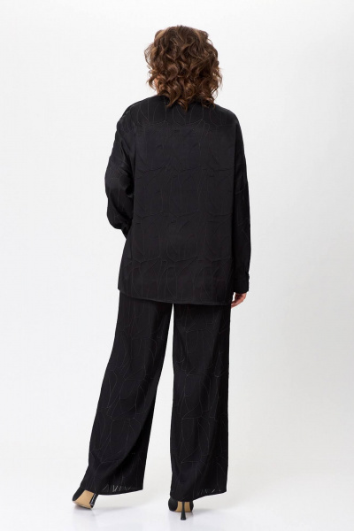 Костюм из ткани с рисунком в нарядном стиле Koketka i K 1246 - фото 4