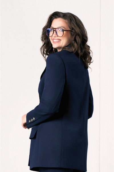 Костюм с жакетом со стоячим воротником и брюками Lissana 4958 - фото 6