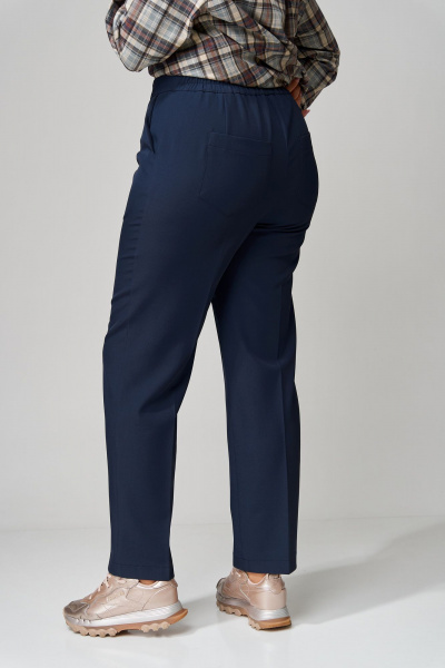 Демисезонный комплект из рубашки и брюк из текстиля Орхидея 1472 - фото 5