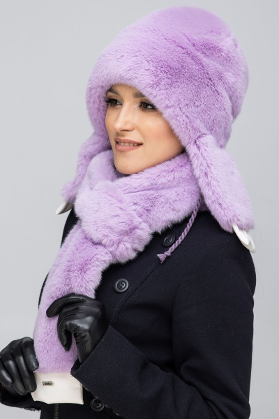 Шапка Зима Фэшн 022-к-32 крокус tissavel - фото 3