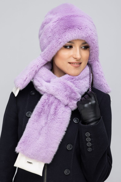 Шапка Зима Фэшн 022-к-32 крокус tissavel - фото 2