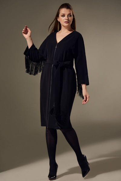 Платье Andrea Style 00311 черный - фото 2