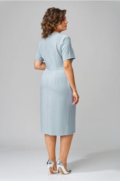 Комплект из жакета и платья из костюмной ткани Орхидея 1467 - фото 8