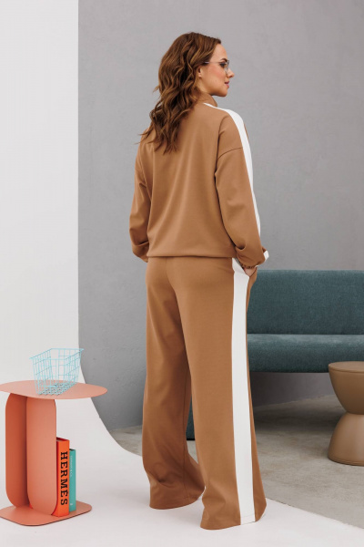 Брюки, джемпер INVITE 6084 капучино - фото 8