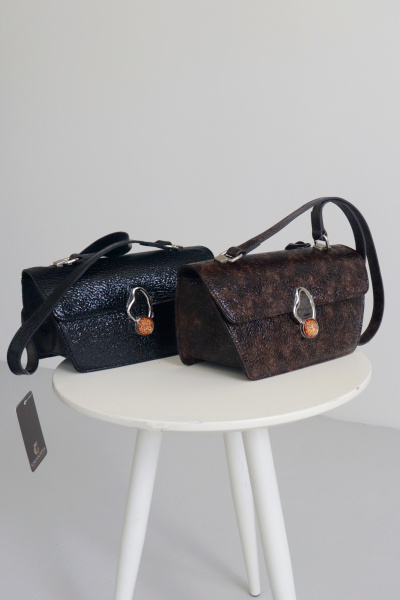 Сумка из натуральной кожи на одно отделение Galanteya 23023.23с1079к45 коричневый - фото 3