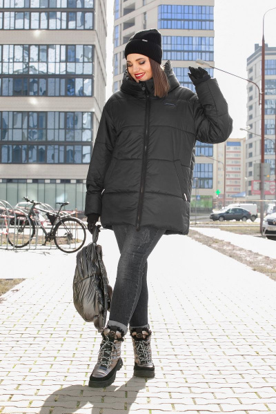 Куртка Lady Secret 7274 черный - фото 3