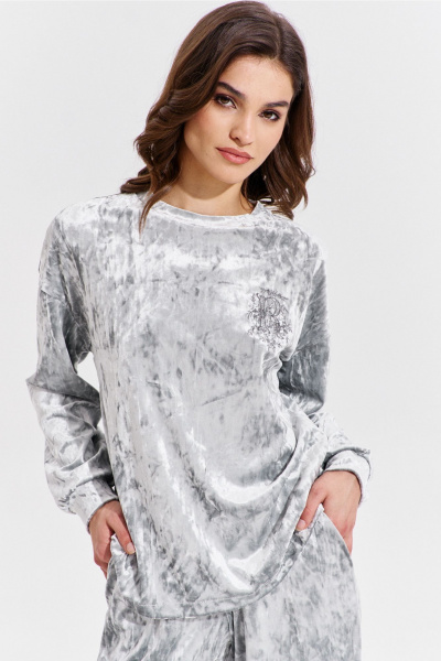 Брюки палаццо и джемпер свободного кроя RINKA 1359/1 - фото 15