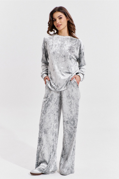 Брюки палаццо и джемпер свободного кроя RINKA 1359/1 - фото 14