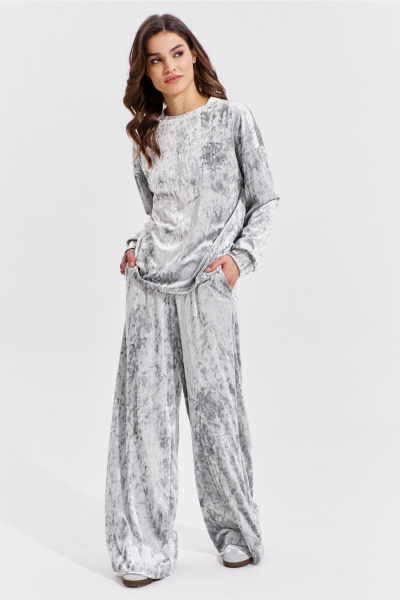 Брюки палаццо и джемпер свободного кроя RINKA 1359/1 - фото 11