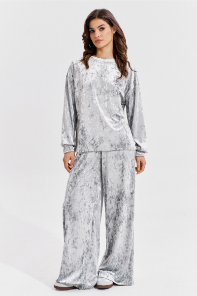 Брюки палаццо и джемпер свободного кроя RINKA 1359/1 - фото 10