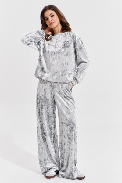 Брюки палаццо и джемпер свободного кроя RINKA 1359/1 - фото 8