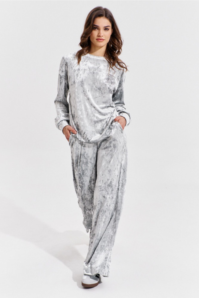 Брюки палаццо и джемпер свободного кроя RINKA 1359/1 - фото 2