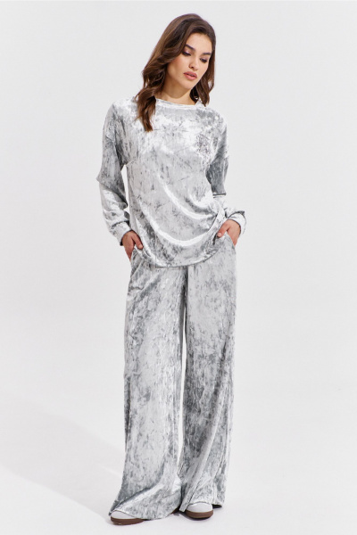 Брюки палаццо и джемпер свободного кроя RINKA 1359/1 - фото 1