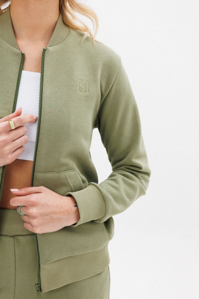 Спортивный костюм из текстиля с брюками на резинке GO F3071/26-02. 170-176 - фото 6