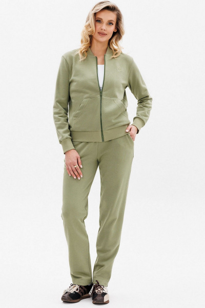 Спортивный костюм из текстиля с брюками на резинке GO F3071/26-02. 170-176 - фото 2