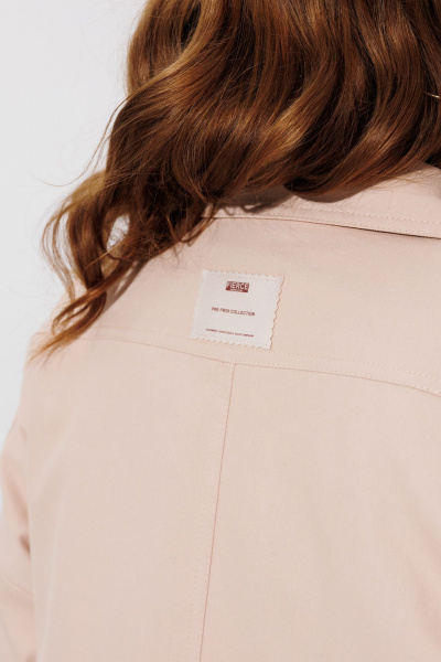 Бежевый спортивный комплект из джинса: жакет и брюки BRELA 2400 бежевый - фото 9