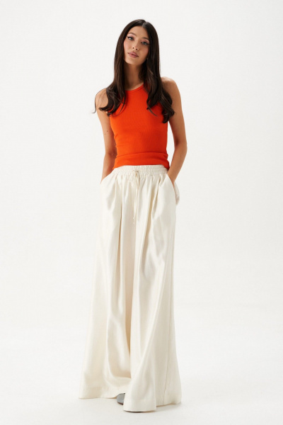 Топ трикотажный оранжевый для повседневных образов ANNETE A723/2 - фото 2