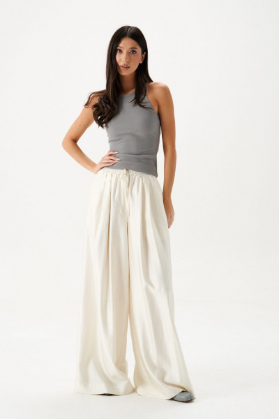 Топ трикотажный серый для комфортных будней ANNETE A723/3 - фото 1