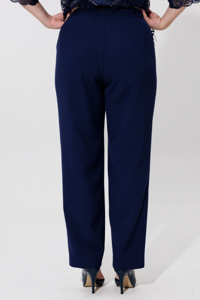 Синие классические брюки на резинке для торжественных и повседневных случаев BRELA 2365.1 синий - фото 2
