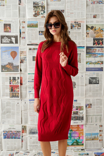 Платье Barbara Geratti С2915BG т.красный - фото 2