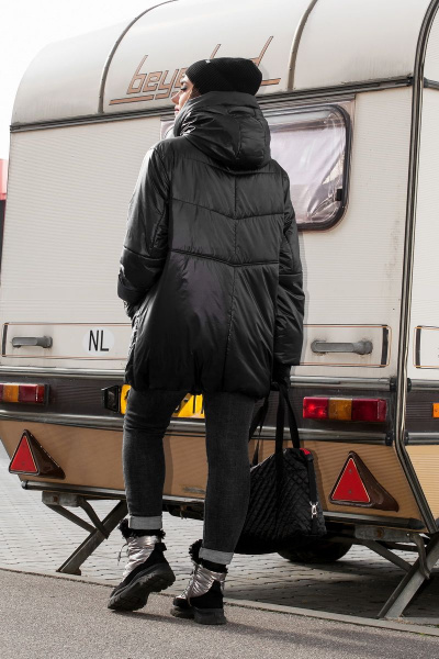 Куртка Lady Secret 7273 черный - фото 4